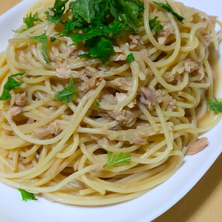 フライパン1つで作る！和風ツナパスタ